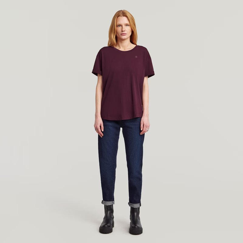 Rolled Up Boyfriend T-Shirt