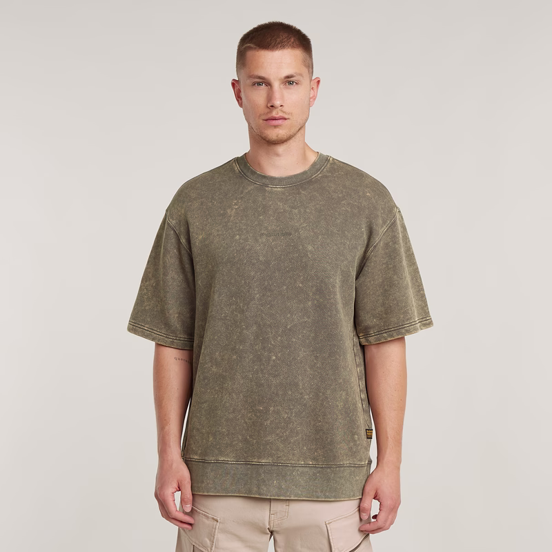 Acid Wash Loose Sweater