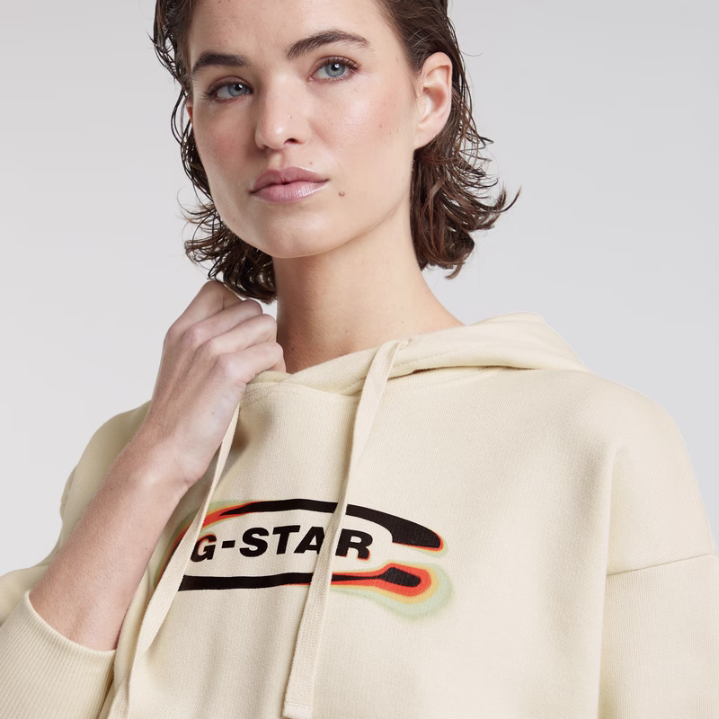 Old Skool Logo Loose Hoodie