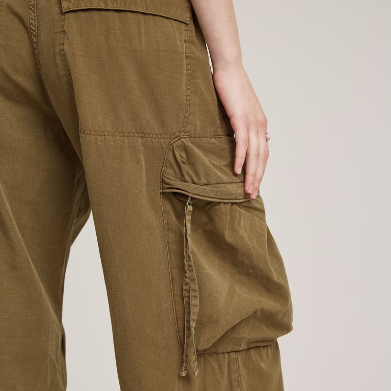Balloon Cargo High Waist Pants