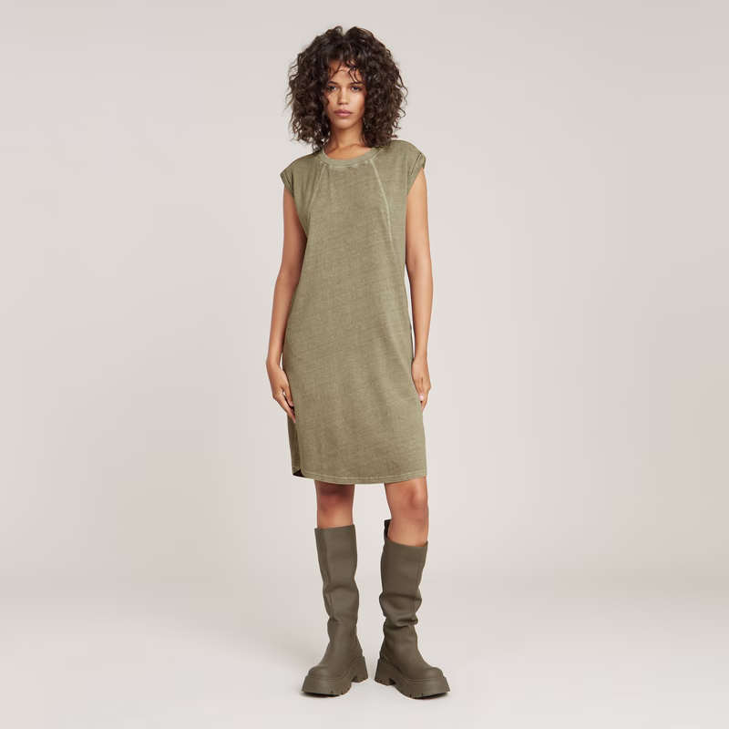Seam Detail Loose Dress