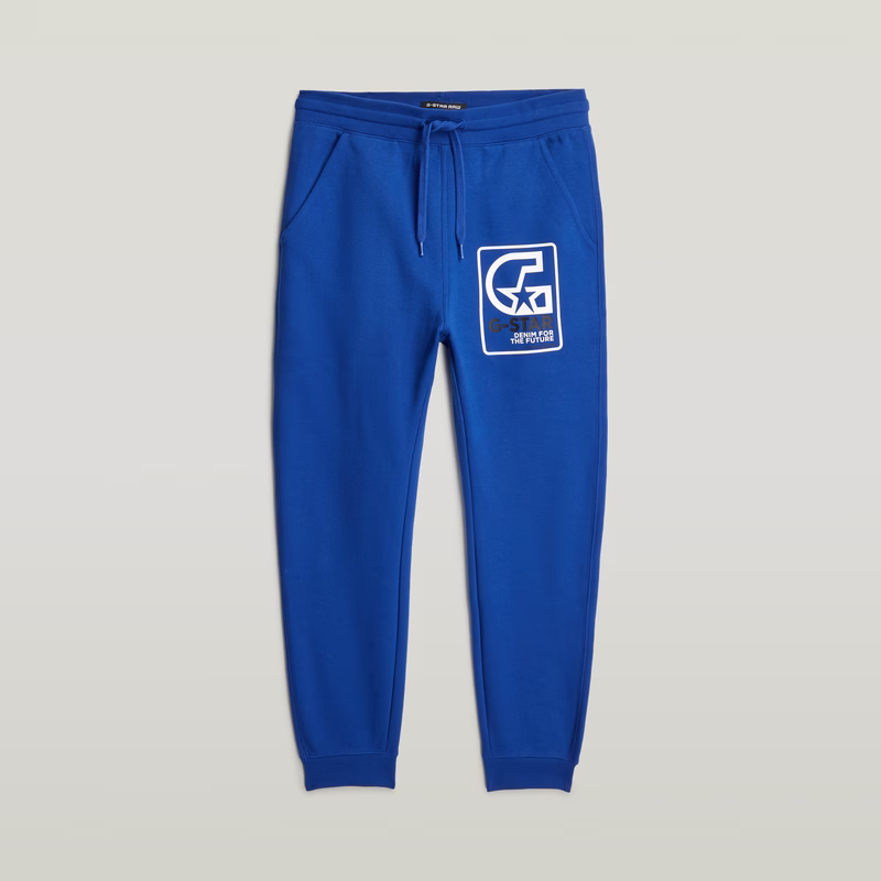 Multi Logo Graphic Sweat Pants