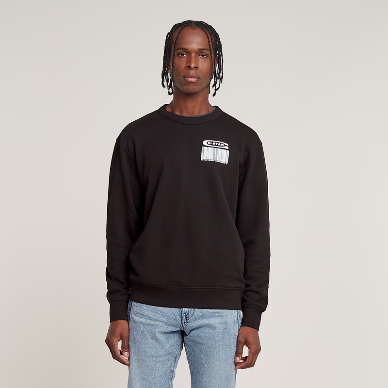 Substance Back Graphic Relaxed Sweater