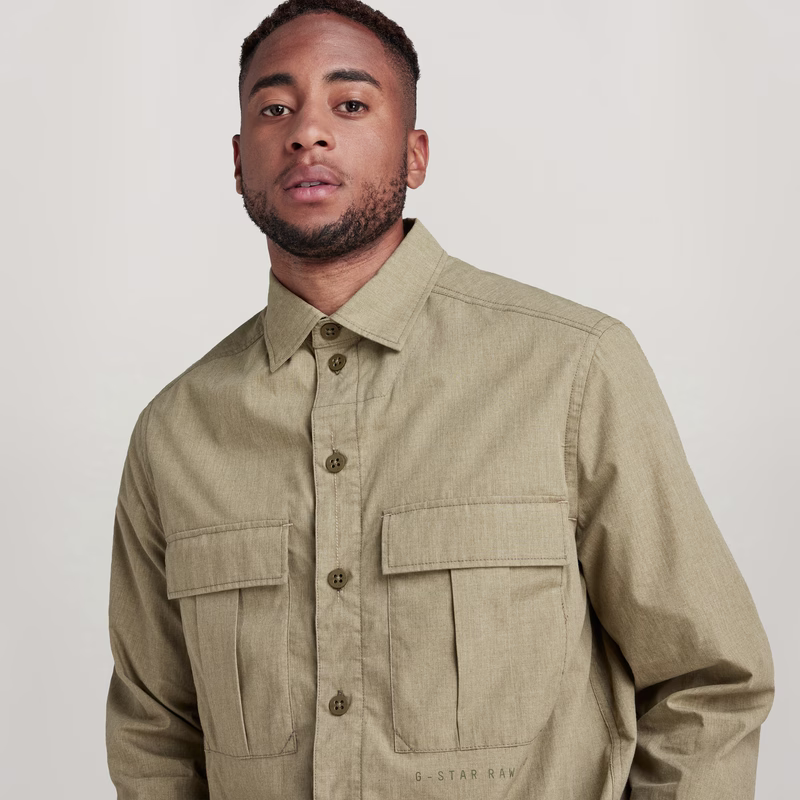 Unisex Utility Relaxed Shirt