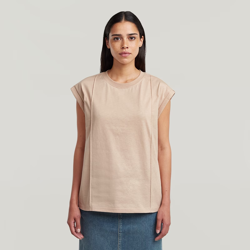 Constructed Loose T-Shirt