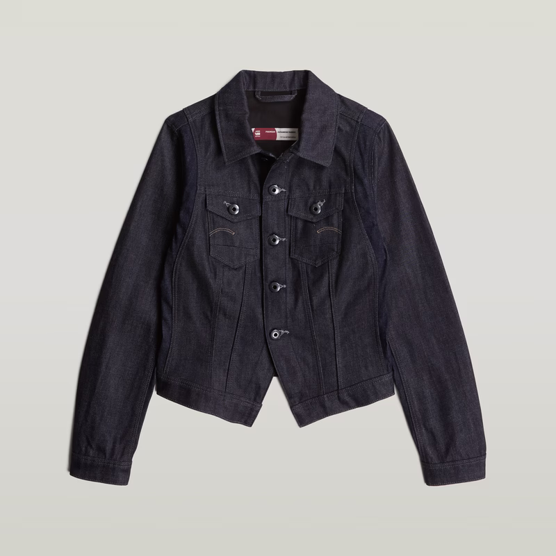 Pitched Hem Slim Jacket