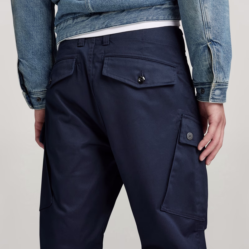 Zip Cargo Pants Regular Tapered