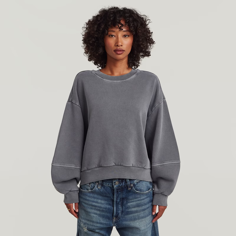 Overdyed Big Sleeve Sweater