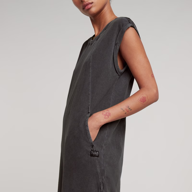Seam Detail Loose Dress