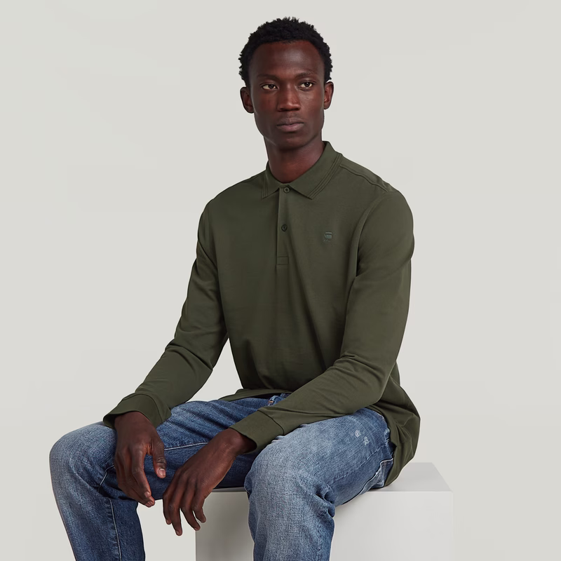 Dunda Slim Polo Long Sleeve