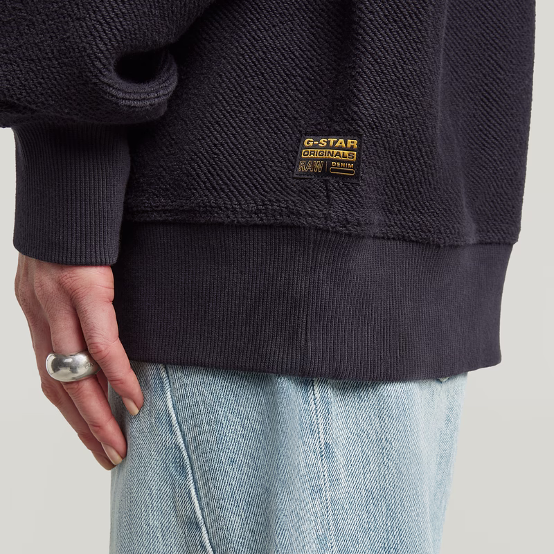 Oversized Pocket Mix Sweater