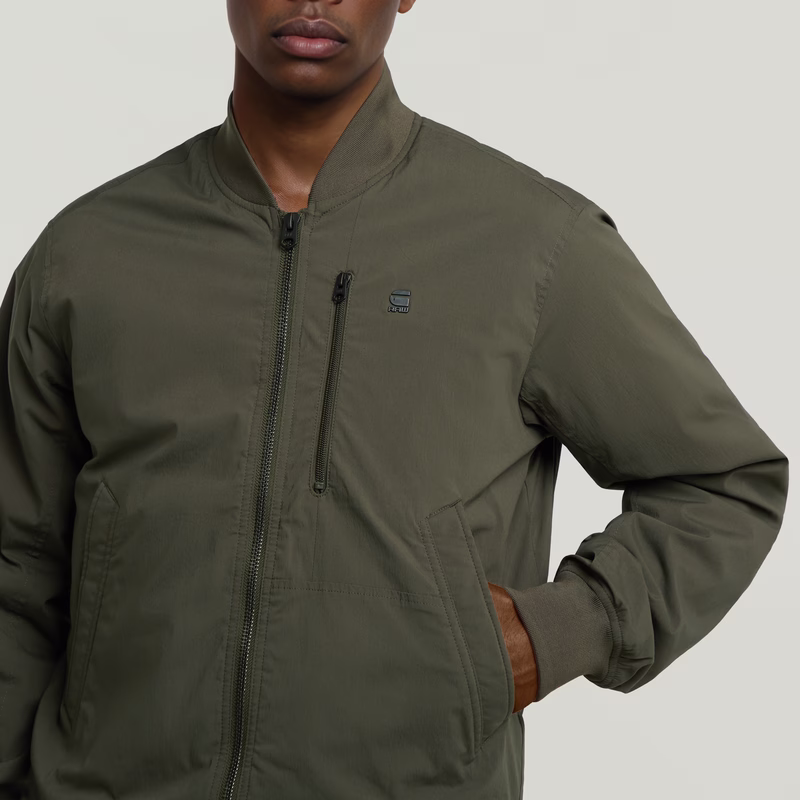 Tech Padded Bomber Jacket