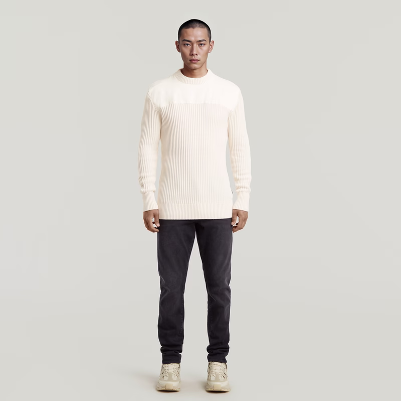 Army Rib Knit Pullover