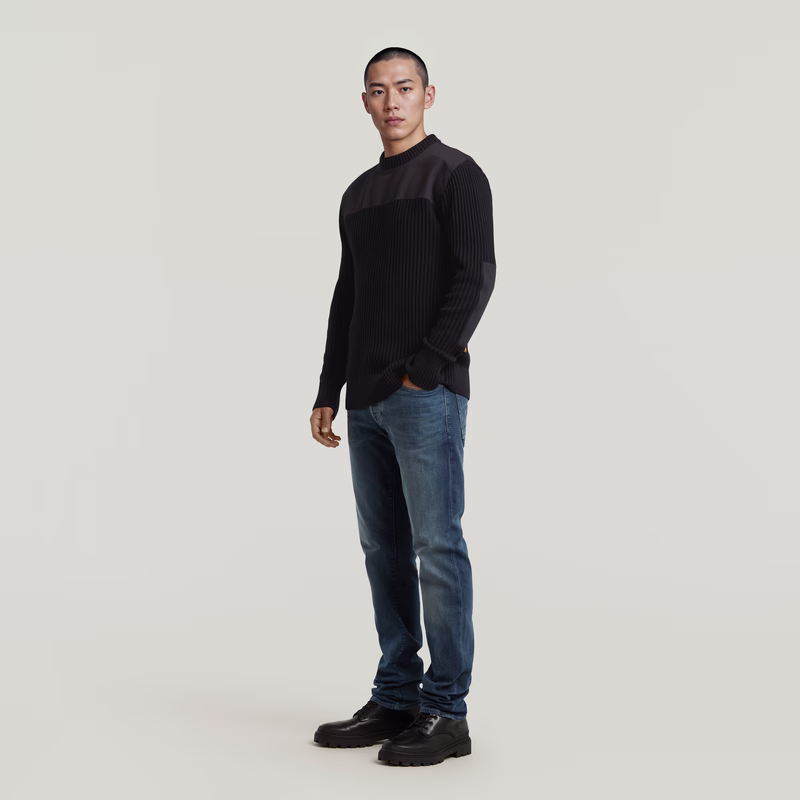 Army Rib Knit Pullover