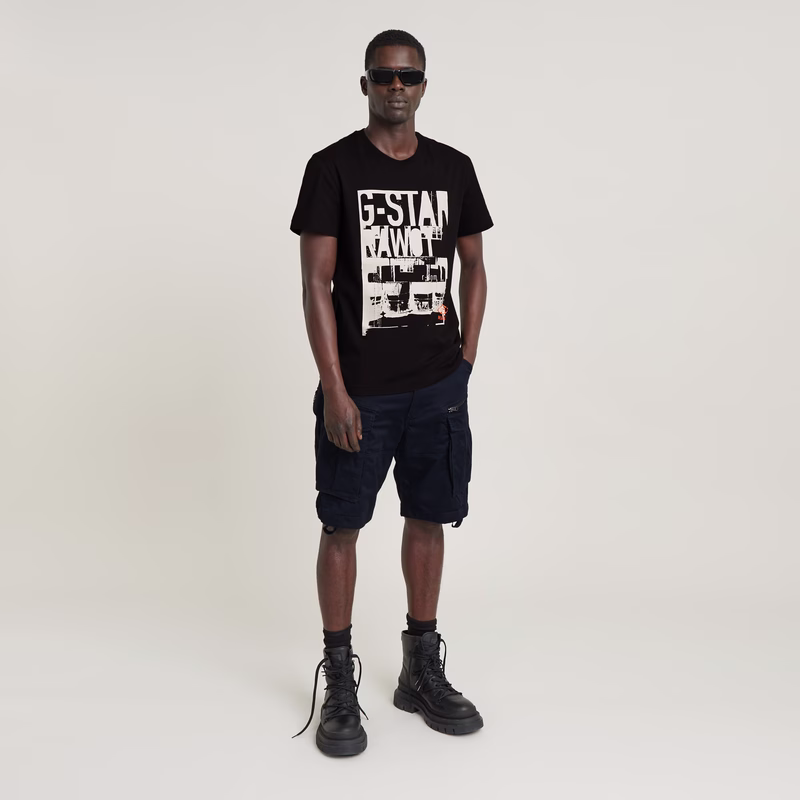 Rovic Zip Relaxed Shorts