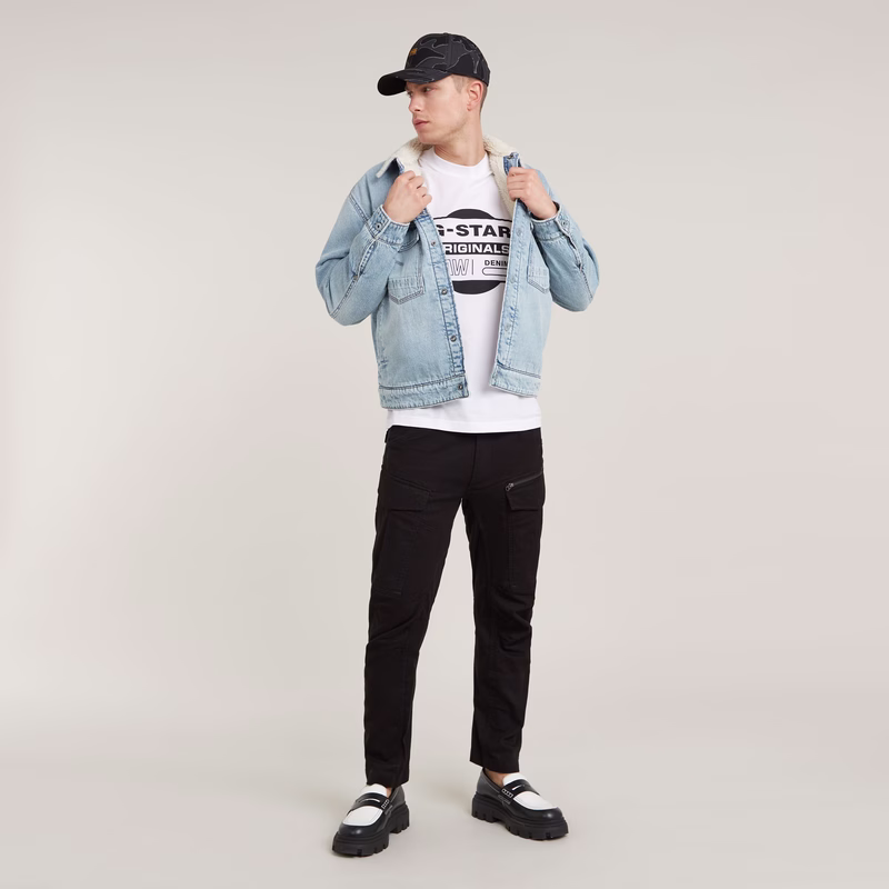 Zip Cargo Pants 3D Tapered