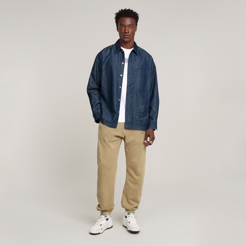 Long Pocket Boxy Fit Shirt