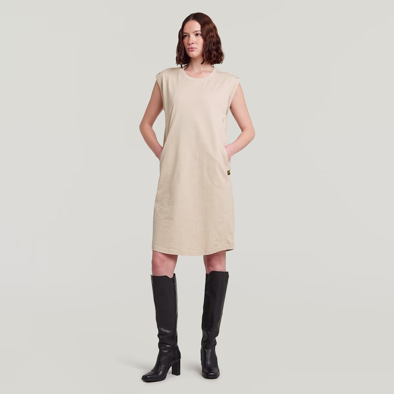 Seam Detail Loose Dress