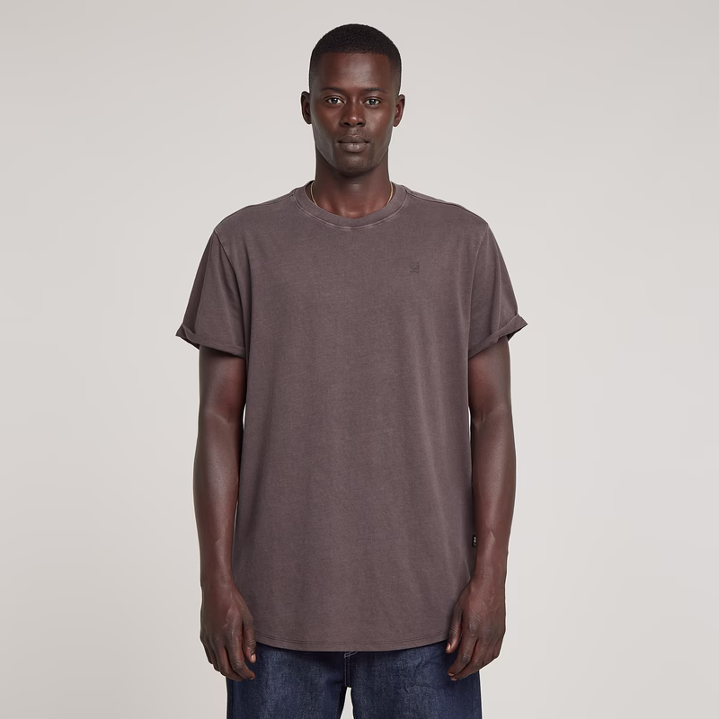 Text Back Graphic Overdyed Lash T-Shirt