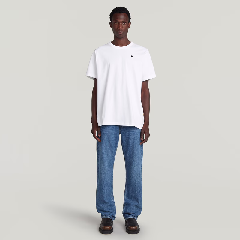 Back Photo Print Loose T-Shirt