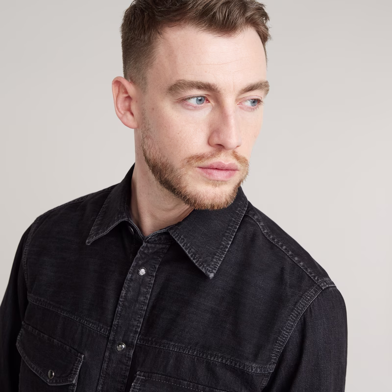 Slim Denim Shirt