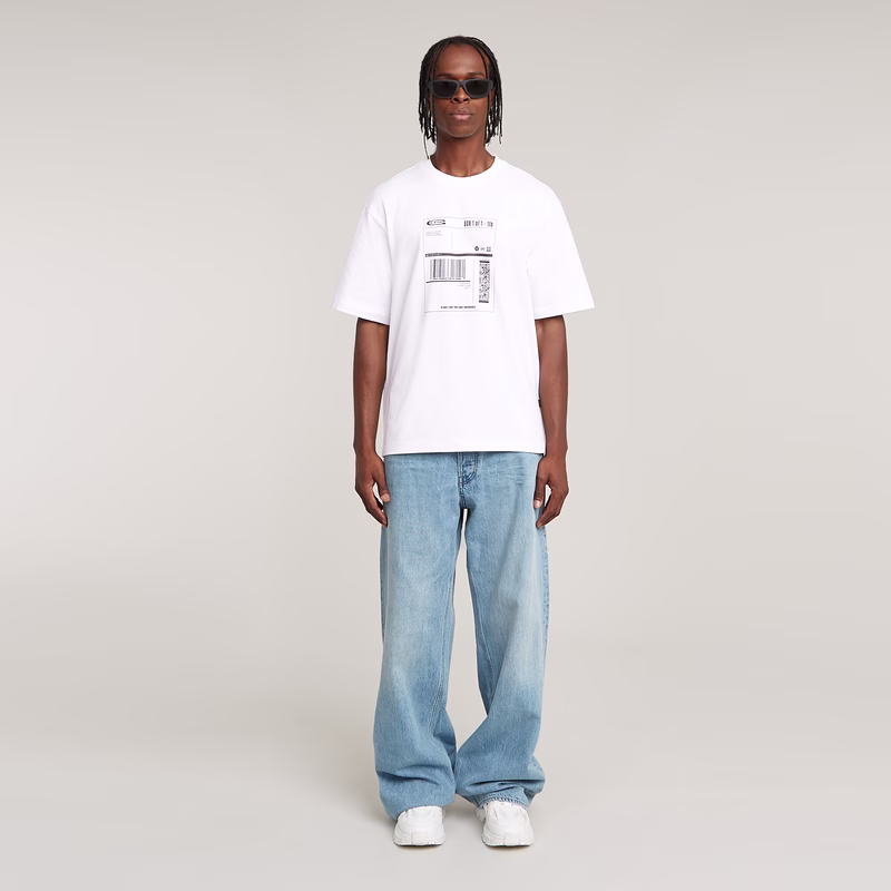 Shipping Graphic Boxy T-Shirt