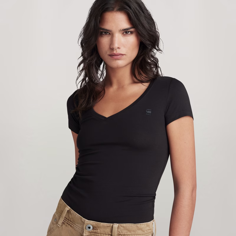 Base V-Neck Cap Top