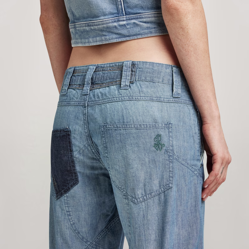 Y2K Denim Mix Pant