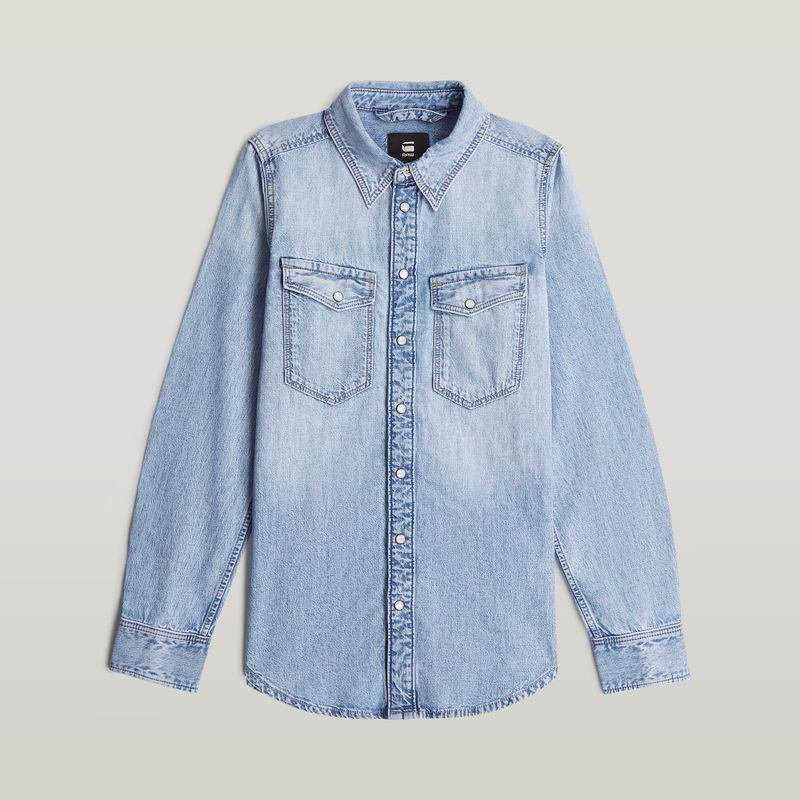 Slim Western Shirt