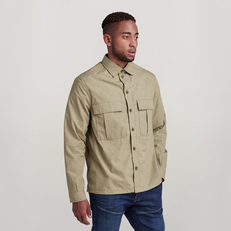 Unisex Utility Relaxed Shirt