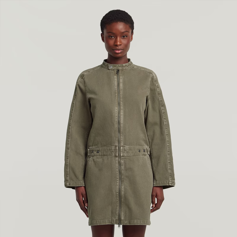 Moto Mini Dress