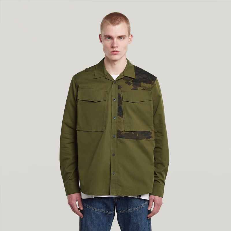Cargo Pocket Service Regular Shirt