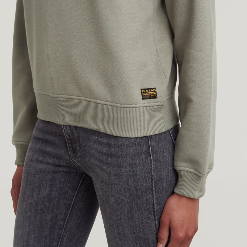 Center Chest Logo Crew Sweat