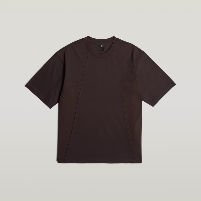 A-Line Woven Mix Boxy T-Shirt