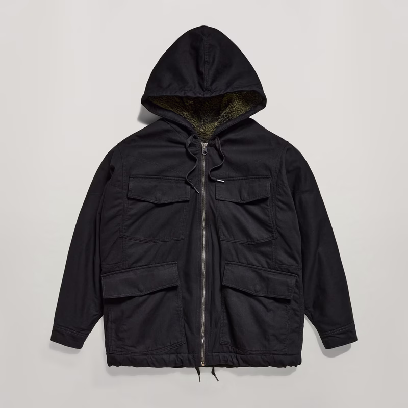 Hooded Sherpa Jacket