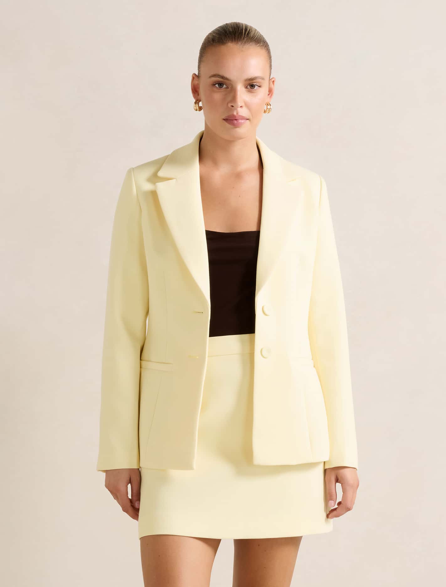 Nipped Waist Blazer