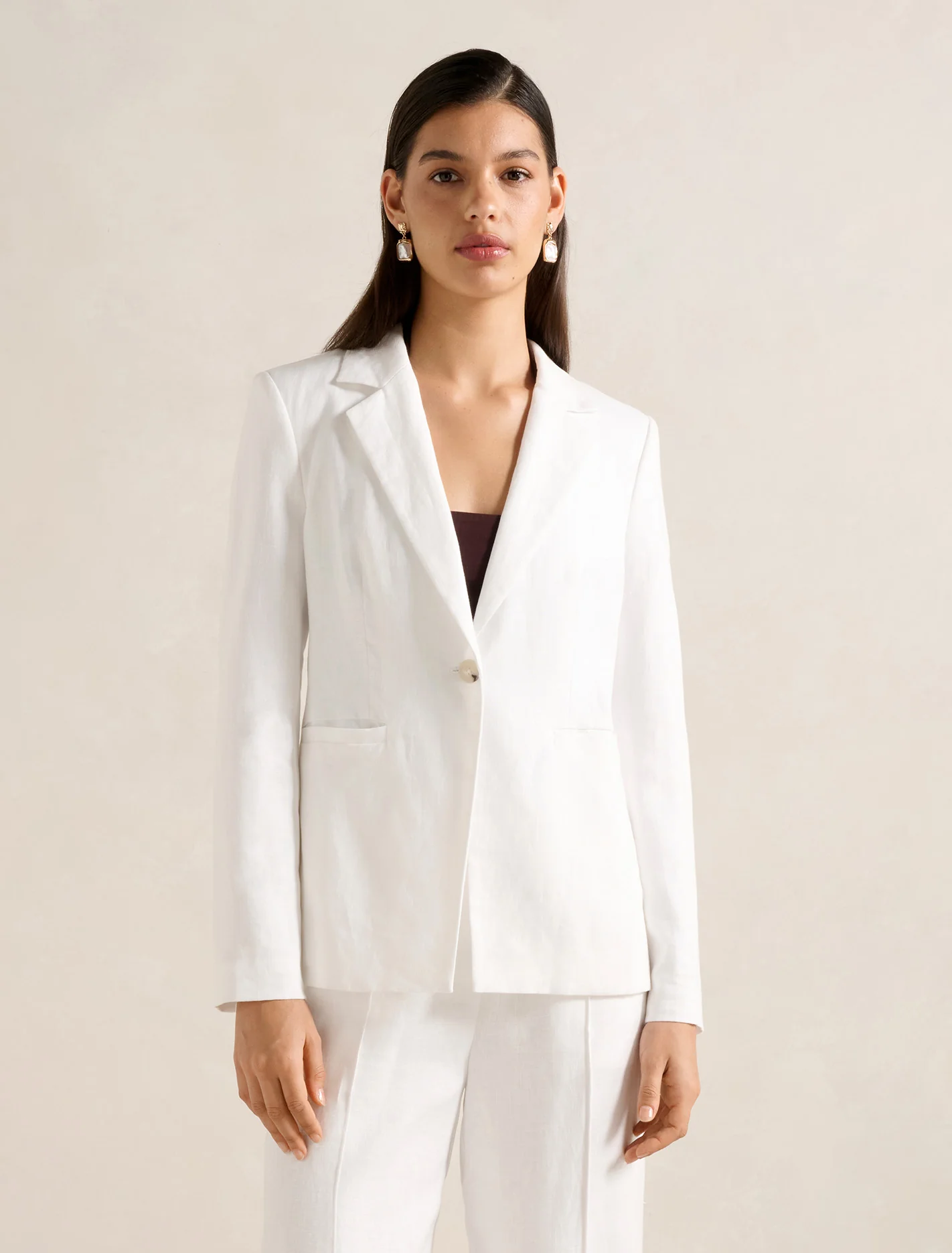 Linen Blazer
