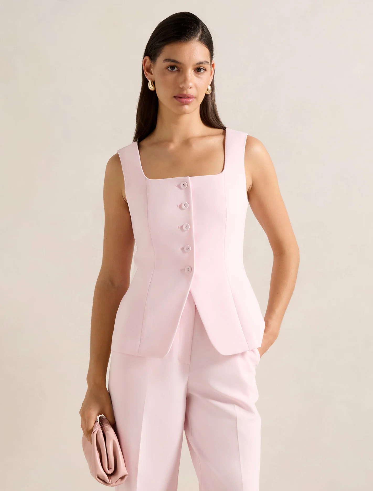 Square Neck Waistcoat