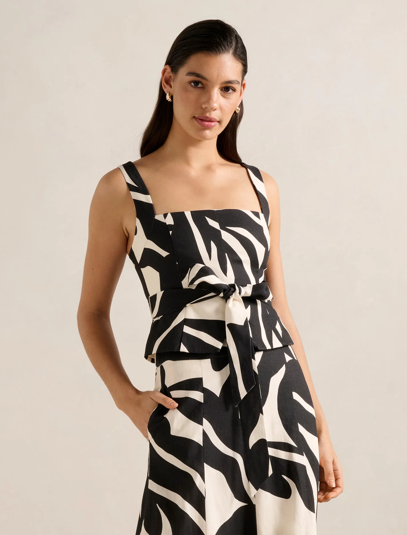 Tie Detail Top