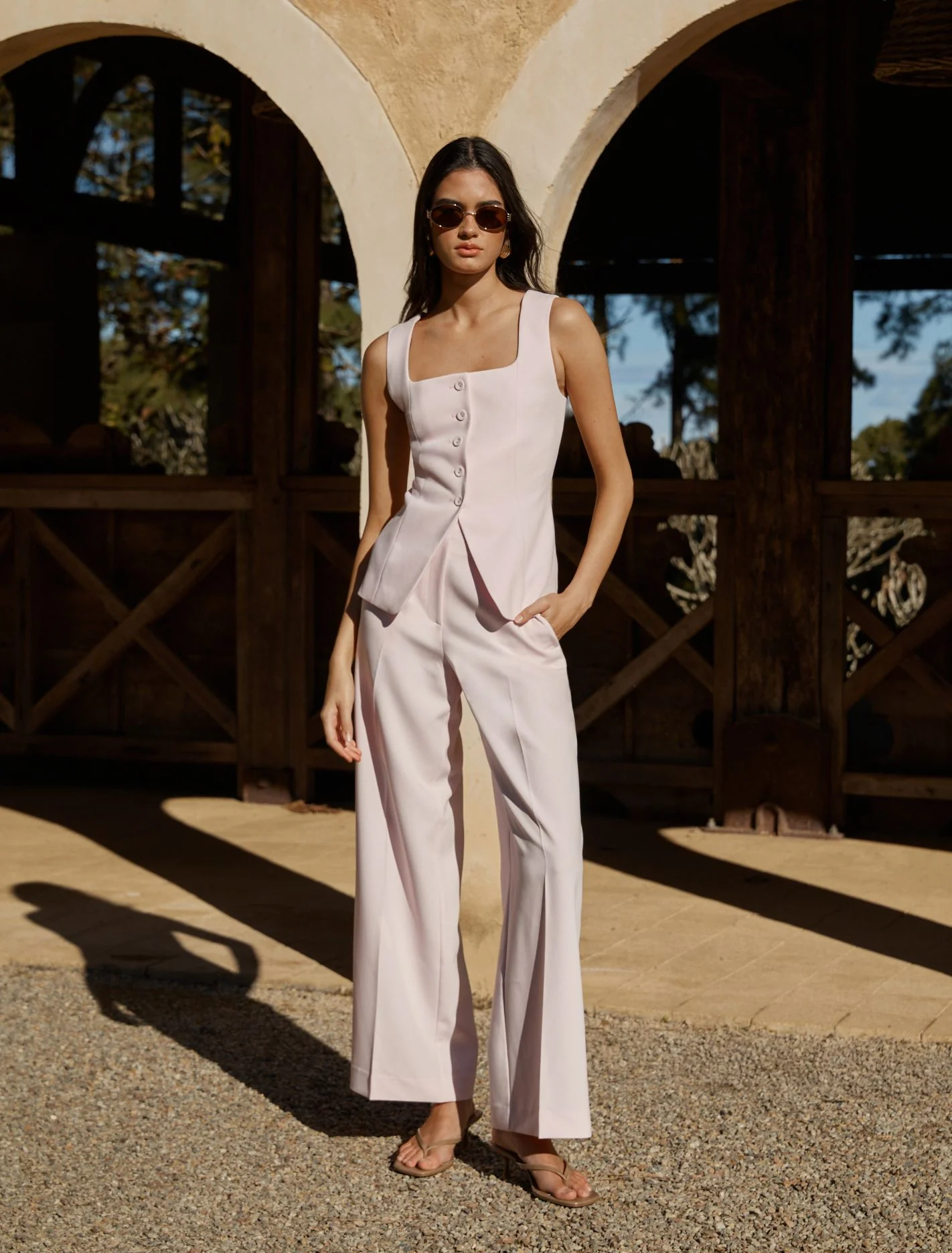 Square Neck Waistcoat
