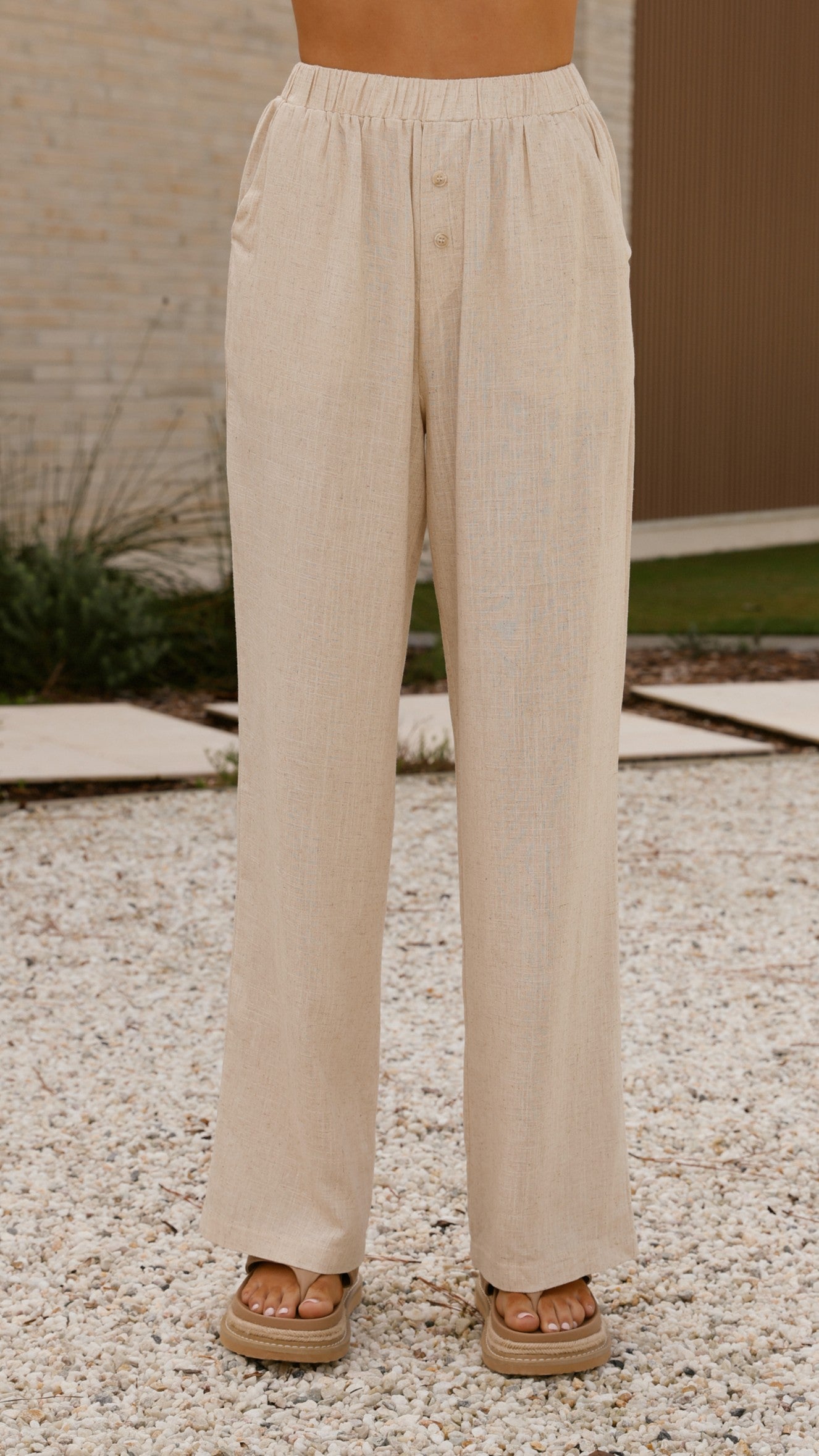 Nala Pants - Beige