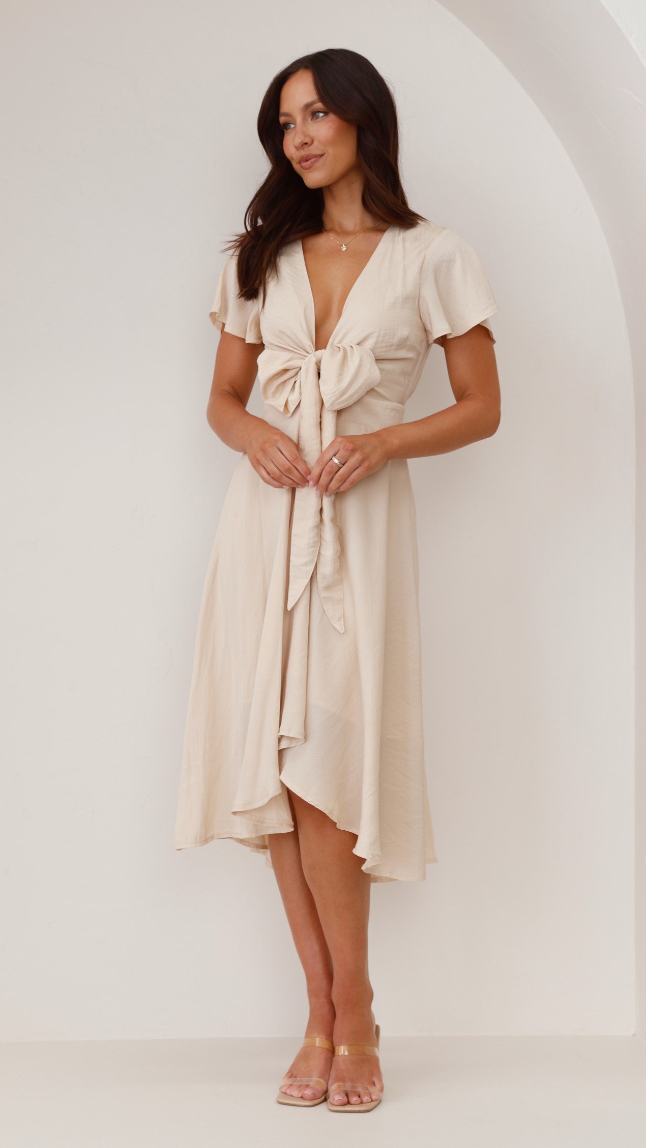 Sunny Daze Dress - Champagne