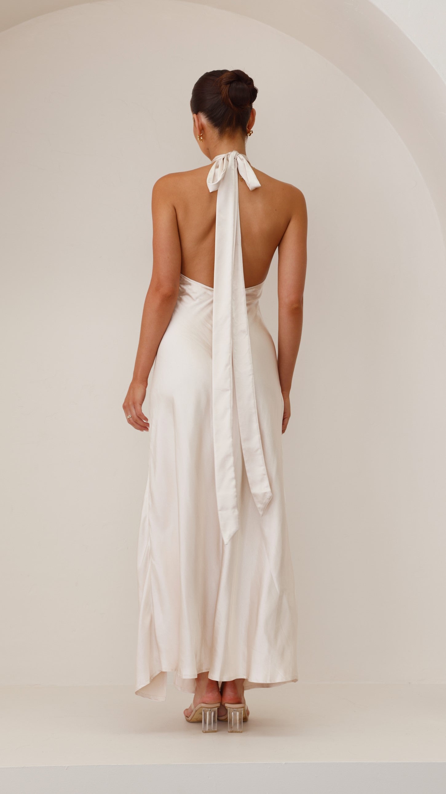 Amalia Maxi Dress - Champagne