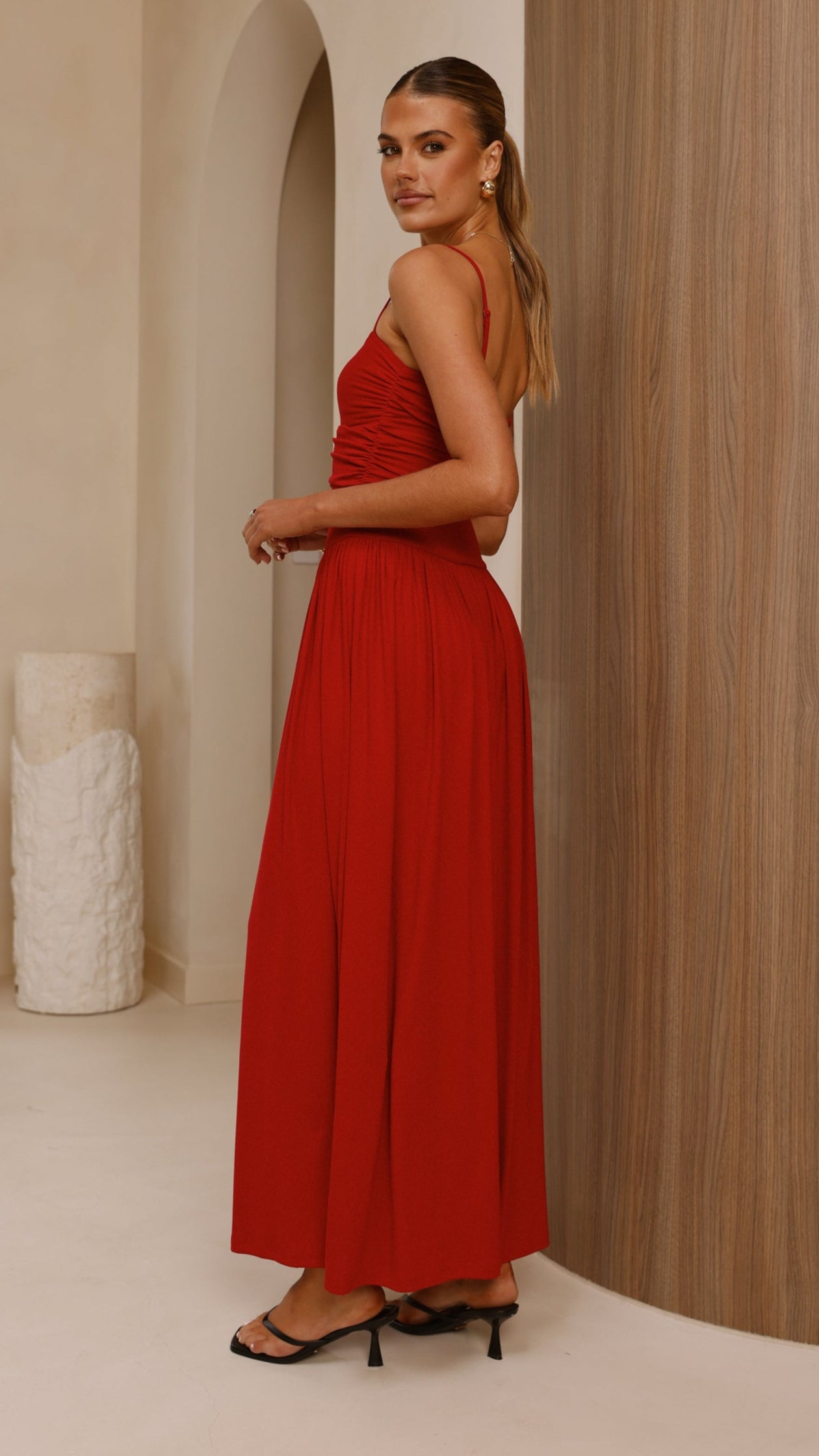 Libertine Maxi Dress - Cherry