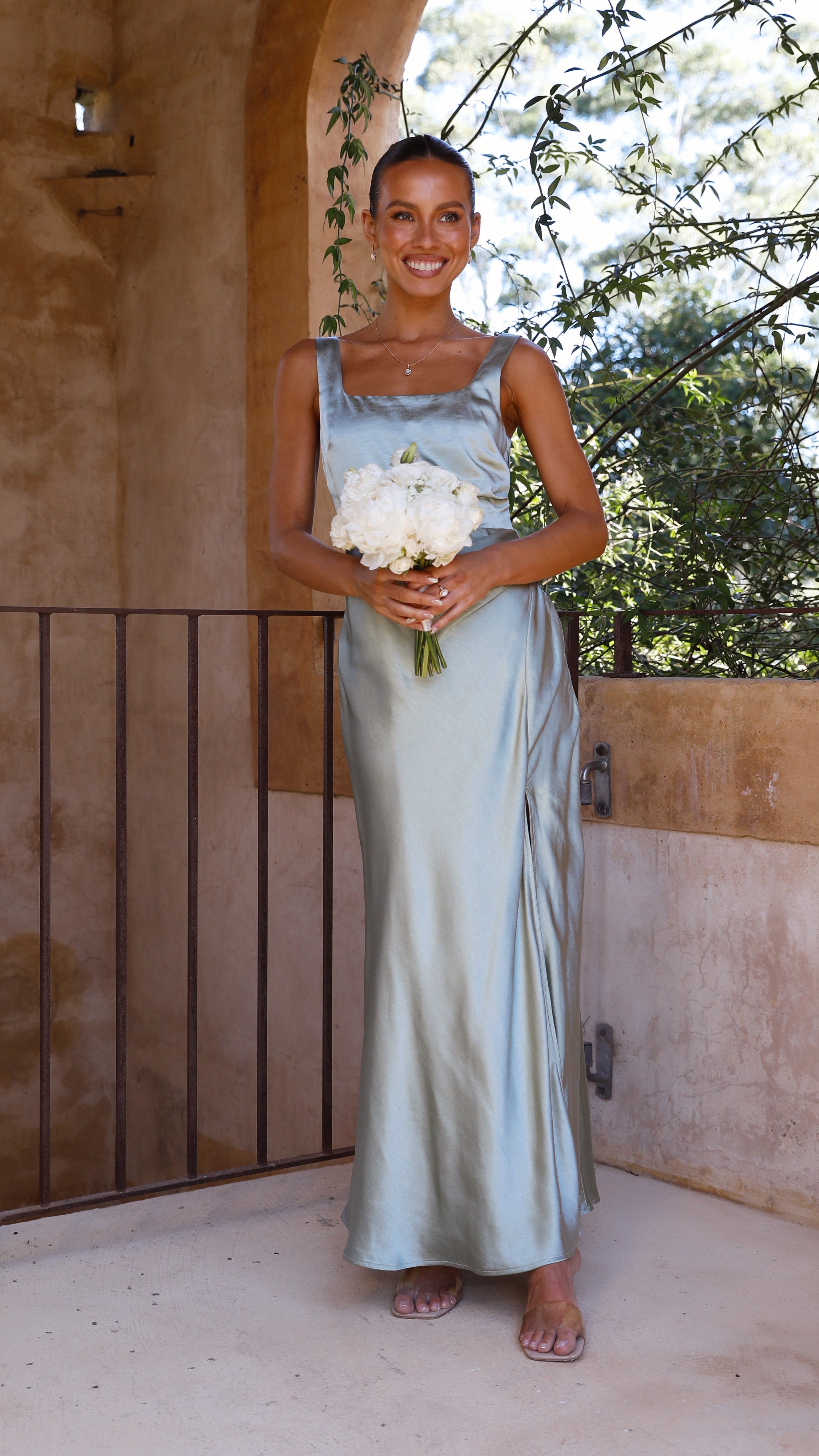 Alaria Maxi Dress - Sage
