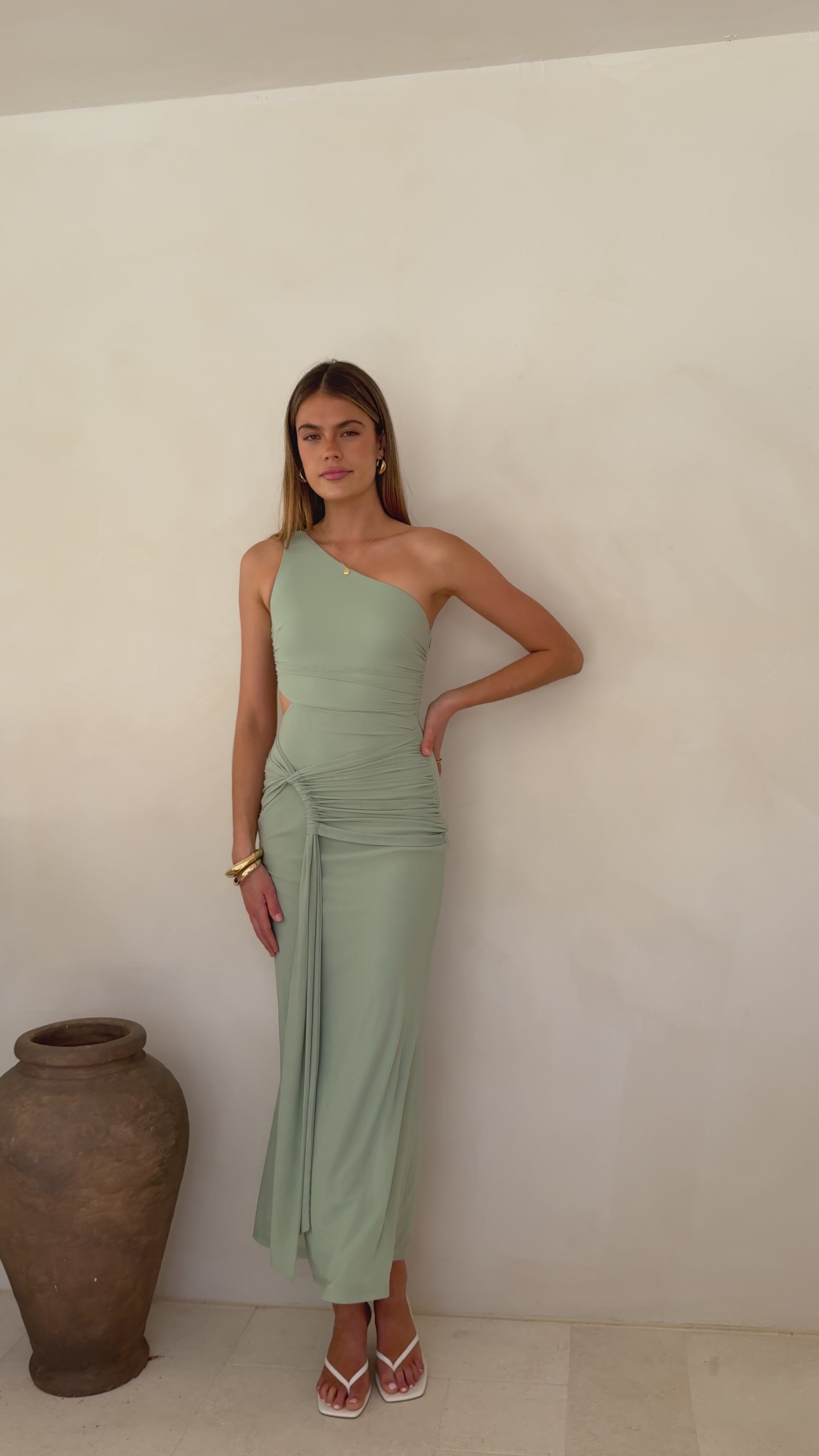 Kourt Maxi Dress - Sage
