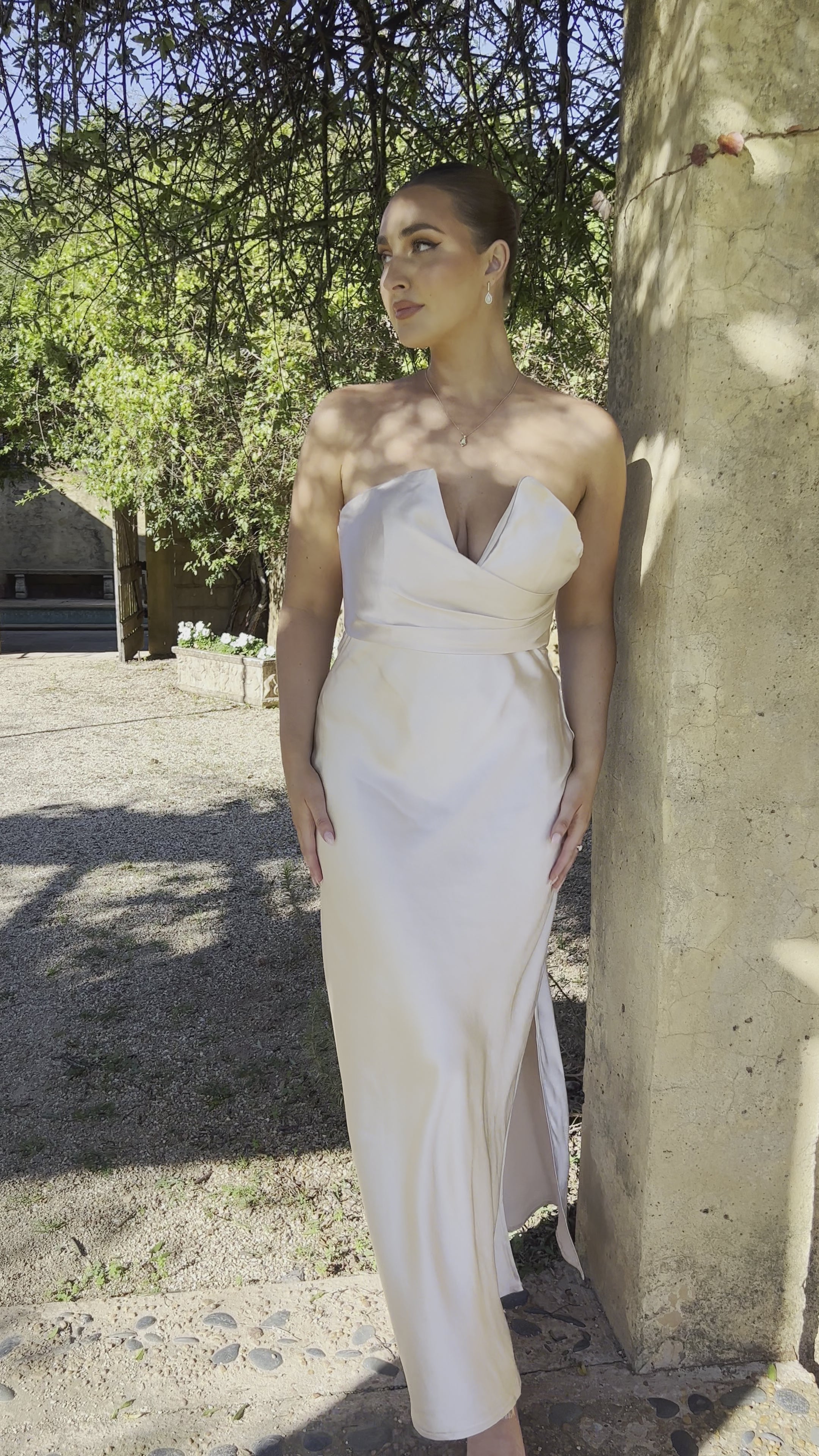 Valerie Maxi Dress - Champagne