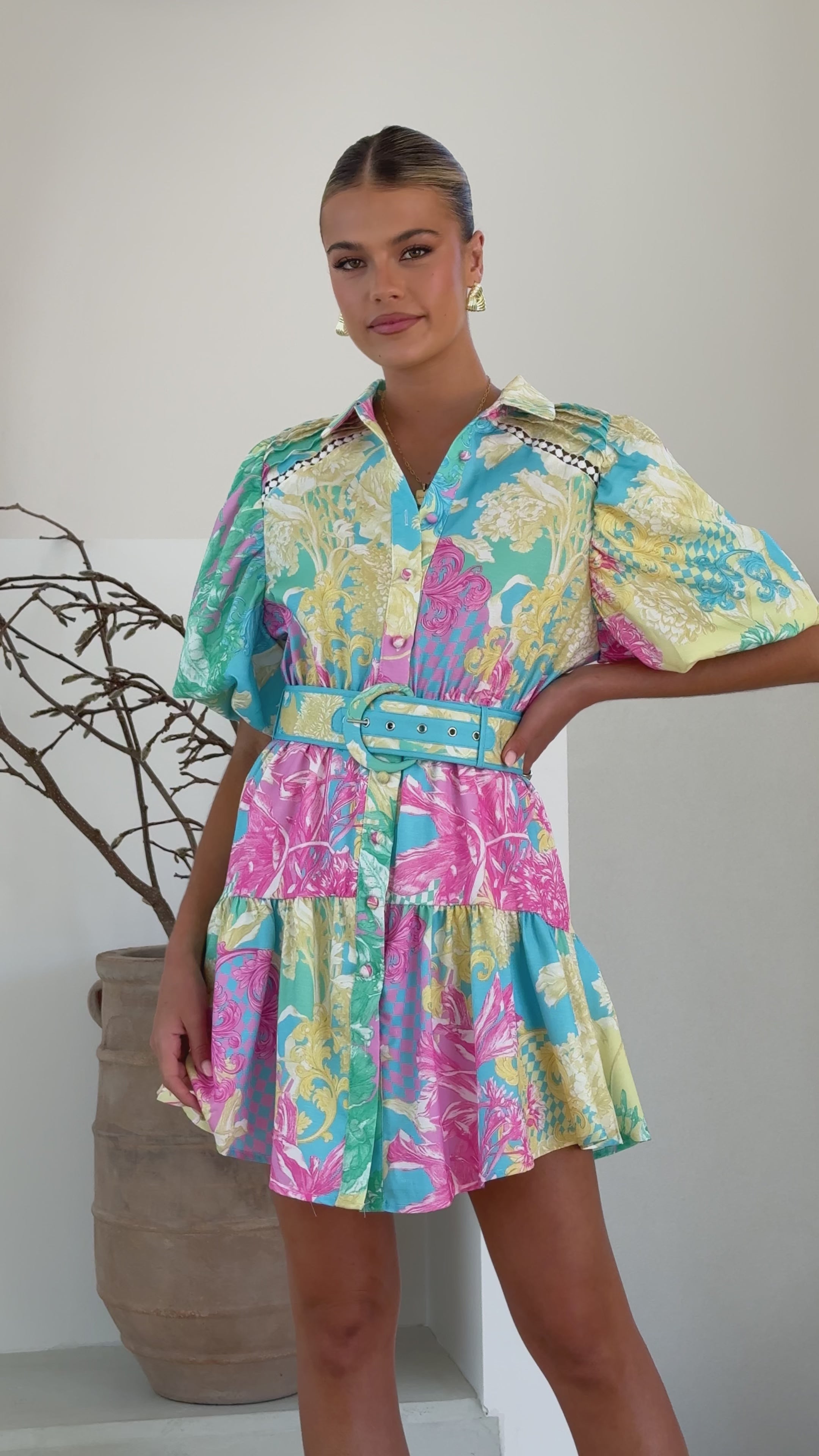 Milan Mini Dress - Sun Kissed Summer