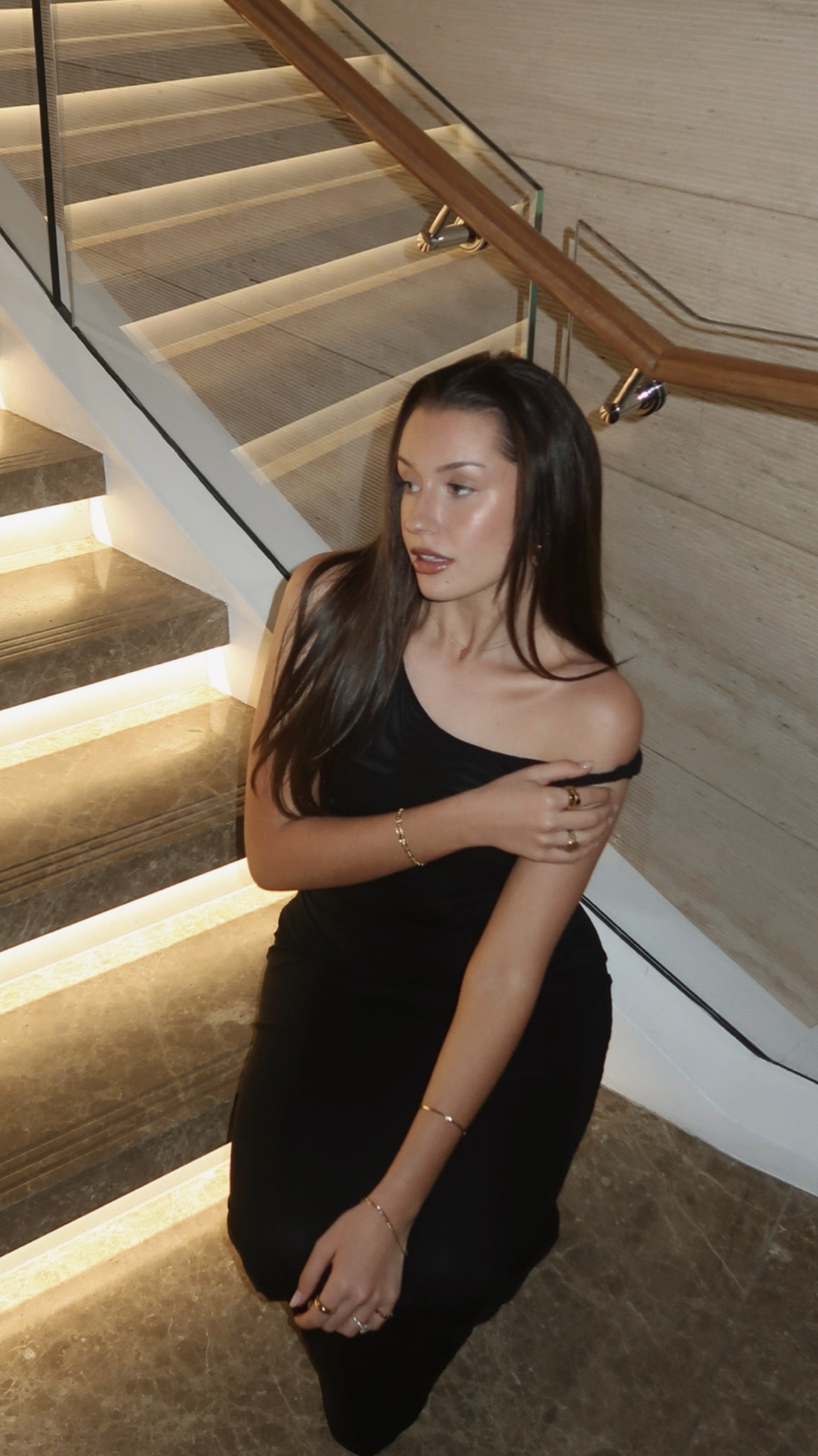 Iantha Maxi Dress - Black