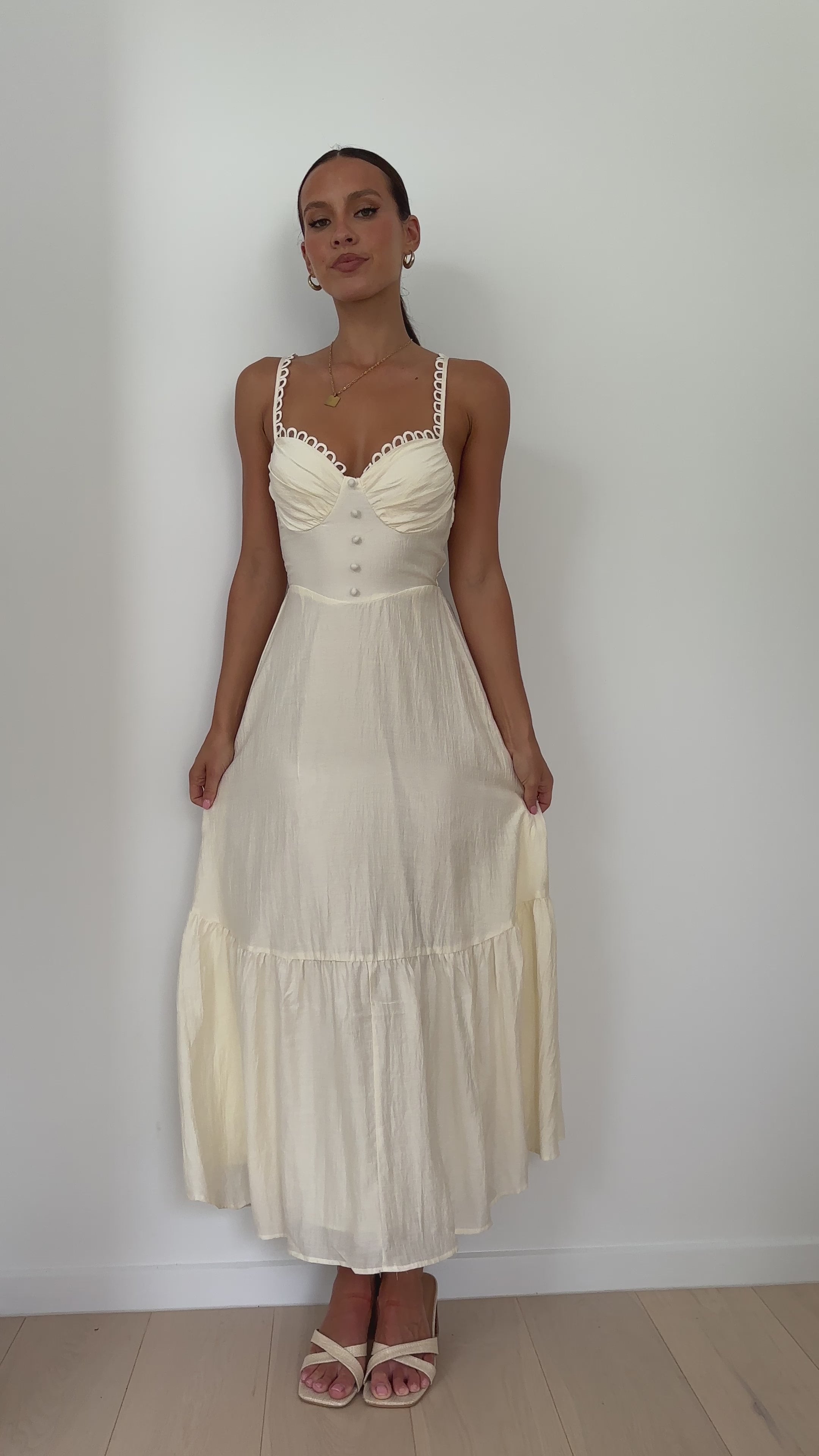 Beatrix Maxi Dress - Butter